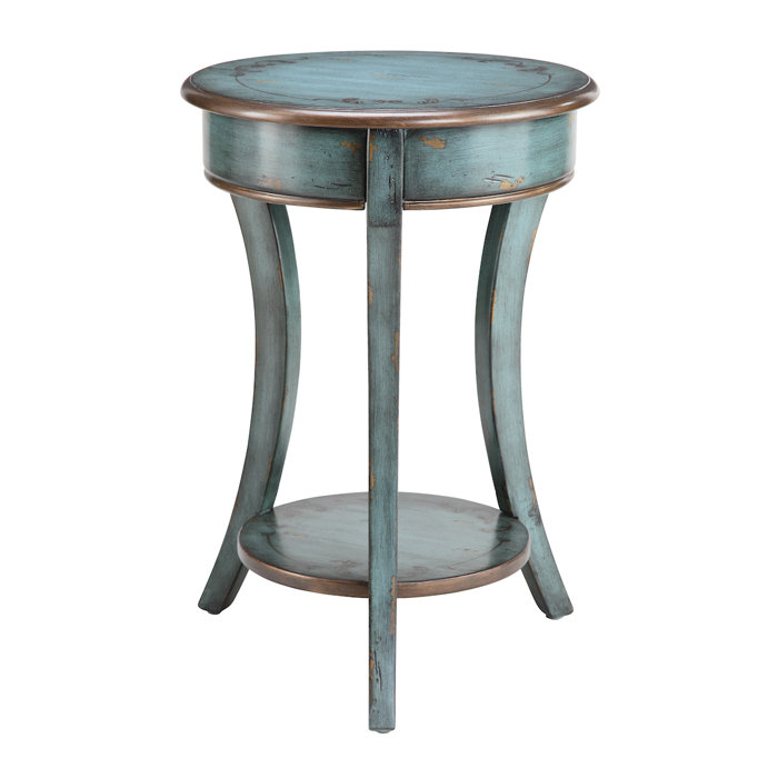 August Grove Dominick Curved Legs End Table & Reviews Wayfair